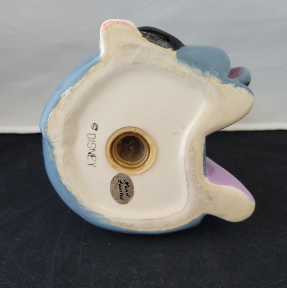 Vintage Disney ceramic Winnie the Pooh Eeyore toothbrush or pencil pen holder - Picture 8 of 13